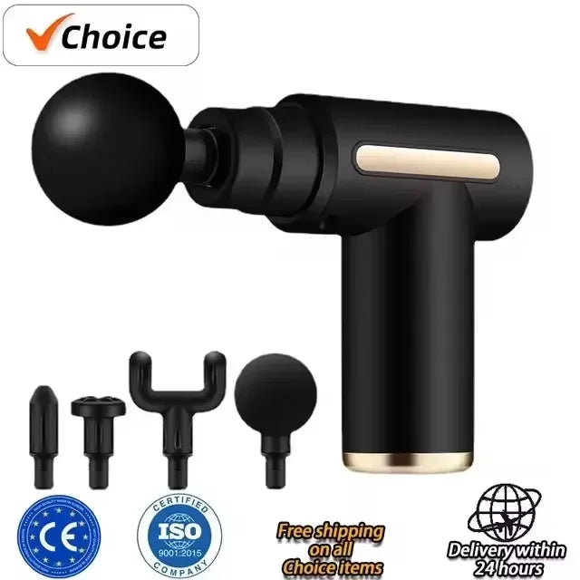 DIAMRI Mini USB Massage Gun Portable Fascia Reliever Neck Shoulders