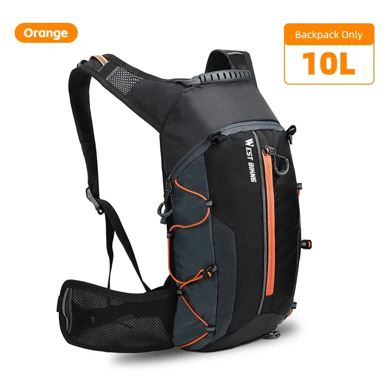 West Biking Outdoor Water Repellent Hydration Backpack For Sports
