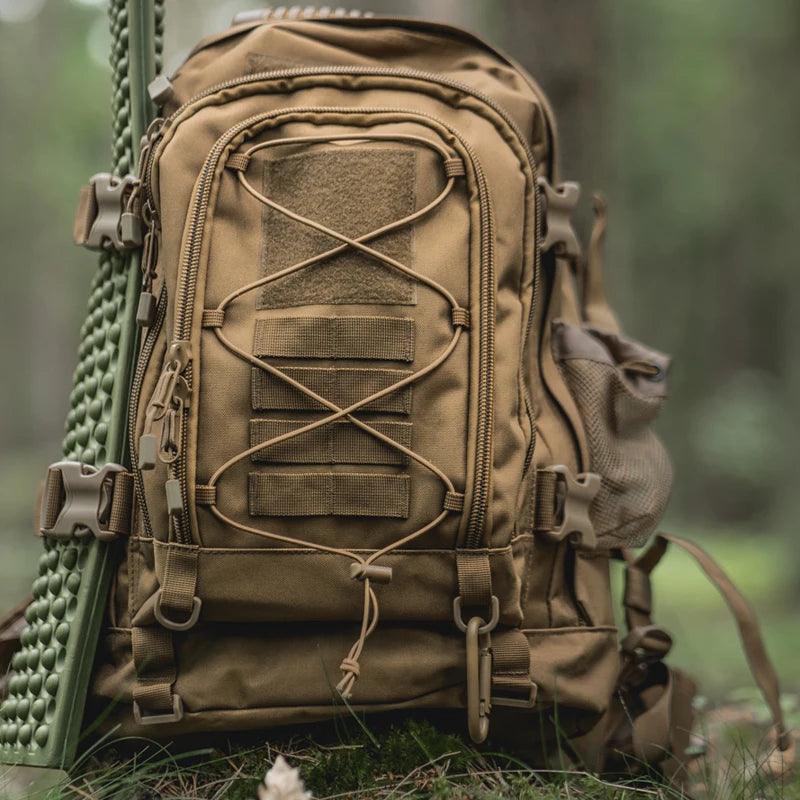 LQARMY Outdoor Tactical Backpack Large Capacity For Hiking And Camping