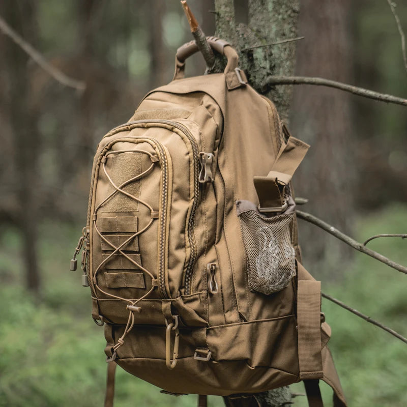 LQARMY Outdoor Tactical Backpack Large Capacity For Hiking And Camping