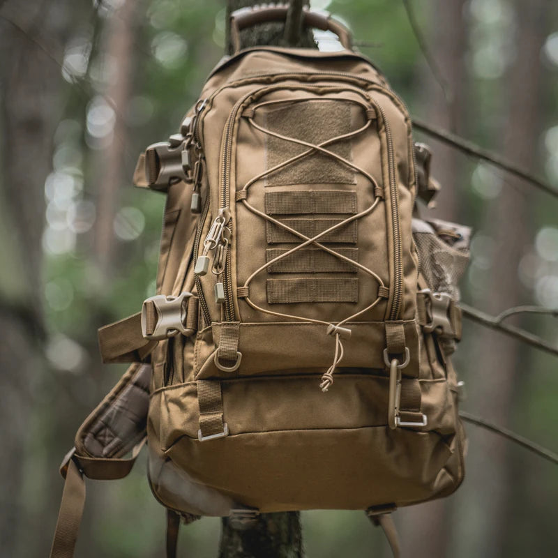 LQARMY Outdoor Tactical Backpack Large Capacity For Hiking And Camping