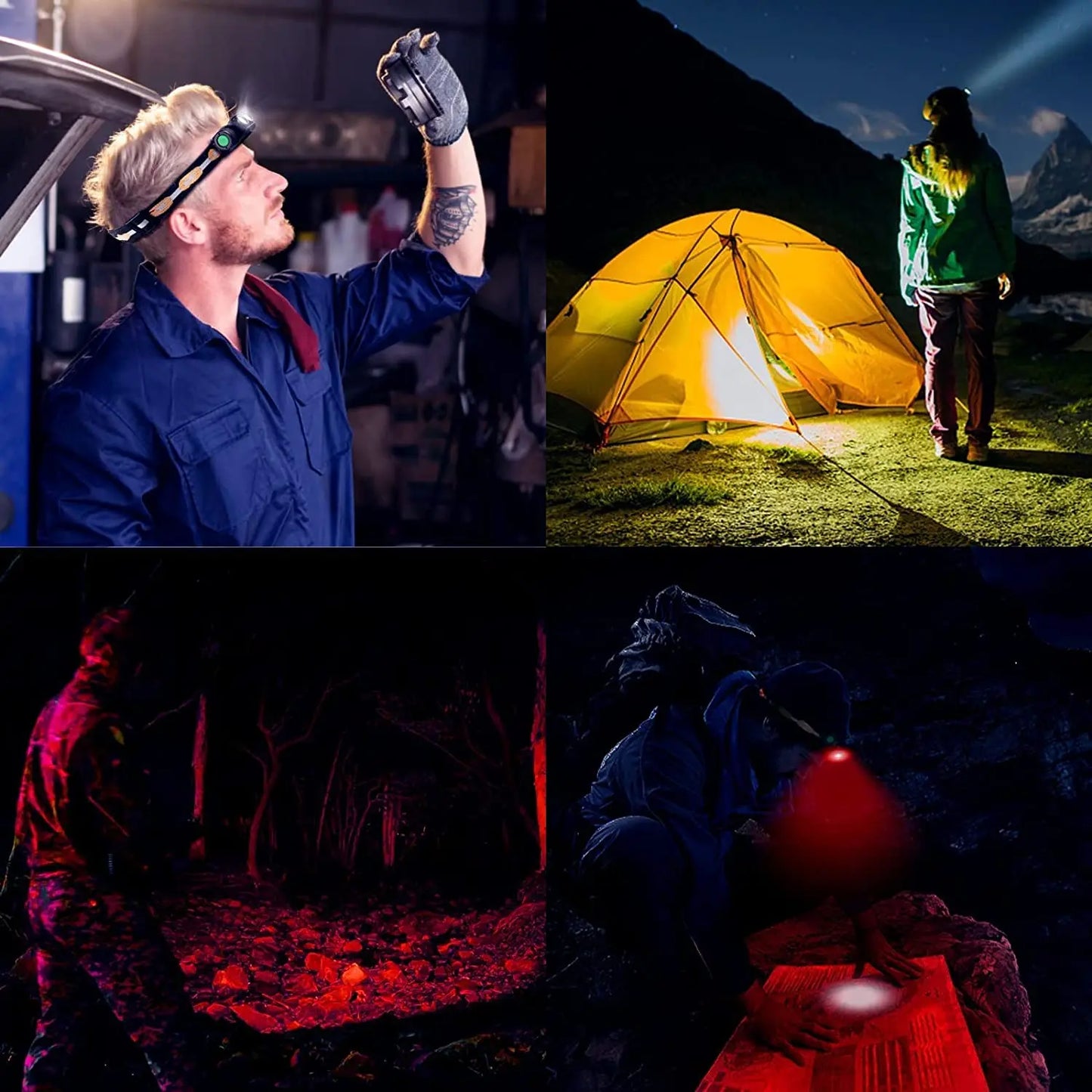 Sofirn H25LR Rechargeable Headlamp 1200 Lumen 90 CRI 660nm Red