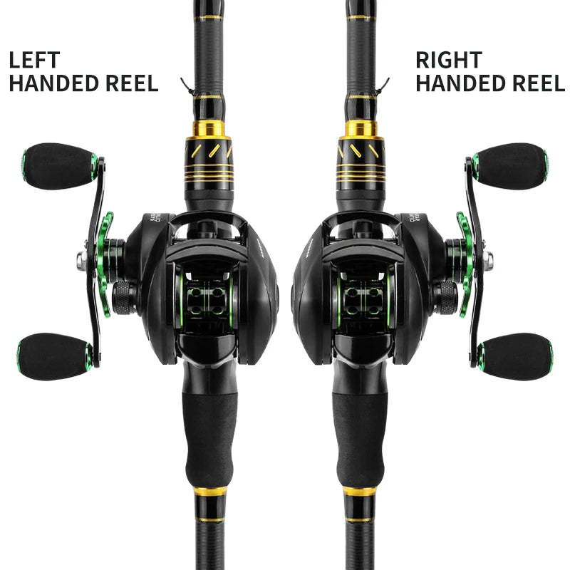 LINNHUE BS2000 Baitcasting Reel 8.1 To 1 High Speed