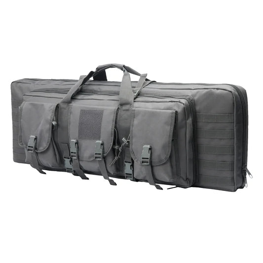 LQARMY Tactical Double Rifle Case Molle Gun Bag For Airsoft
