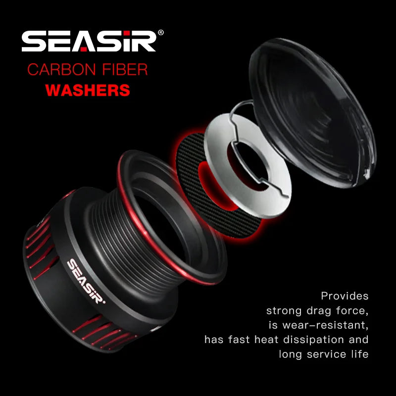 SeaSir Prospec Spinning Reel P Series Ultralight Carbon Fiber
