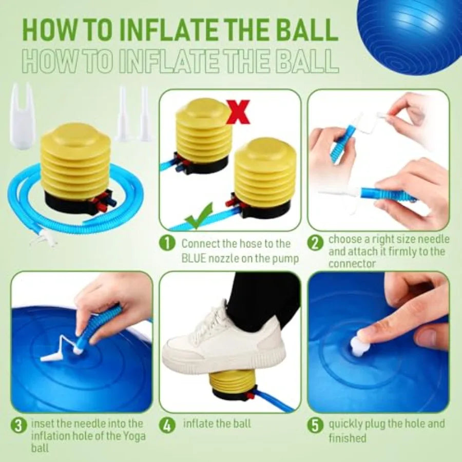 Yao Hui Huang Yoga Exercise Ball for Pilates Posture