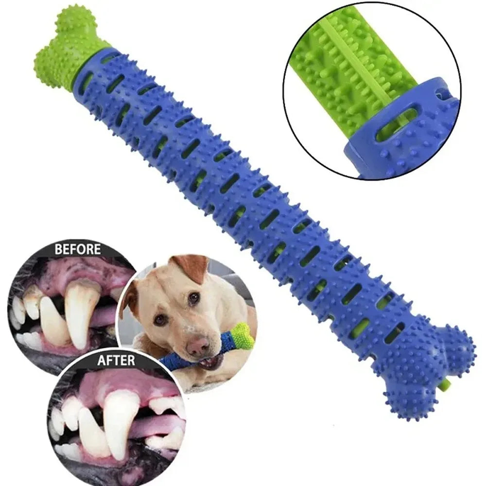AEHOME Dog Toothbrush Stick Chew Toy For Teeth Cleaning