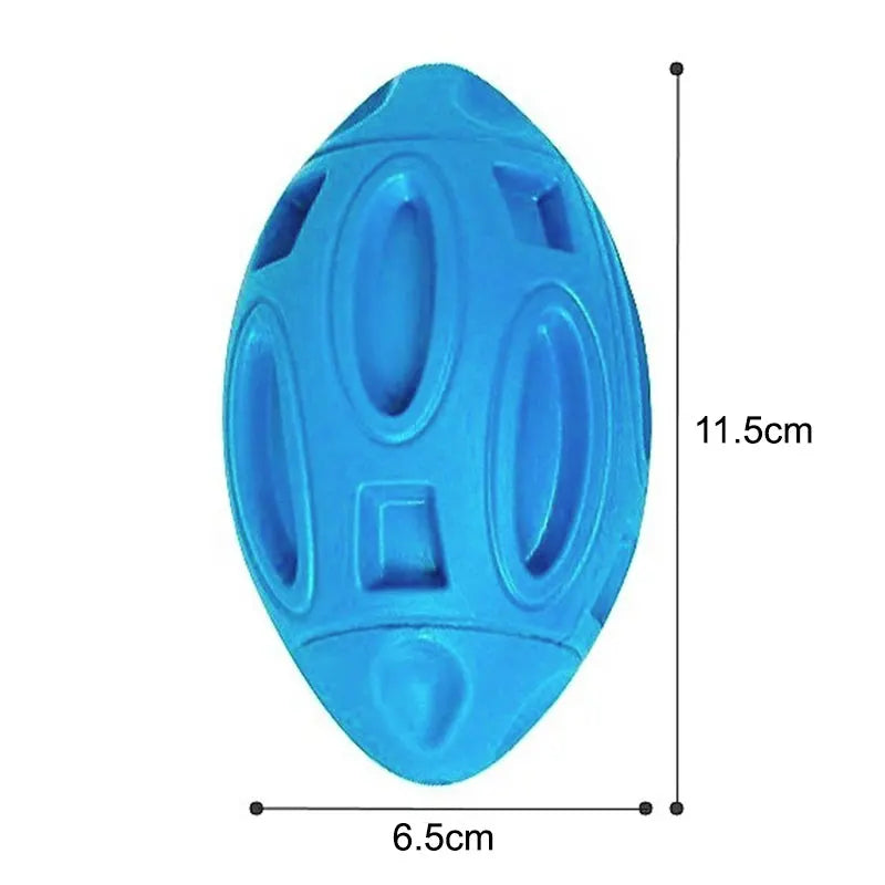 Squeaky Dog Toy Ball For Aggressive Chewers Durable Rubber