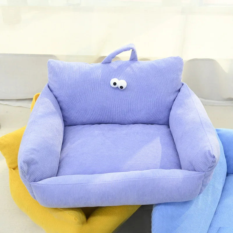NONECN Winter Warm Bed Sofa Nest For Small Dogs Cats