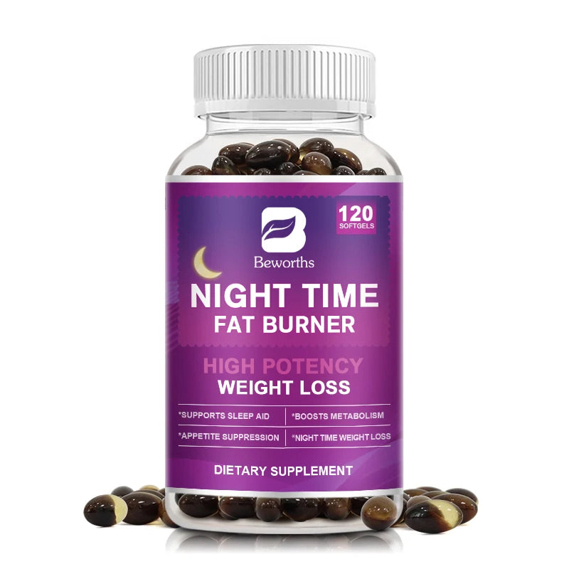 Beworths Night Time Fat Burner Capsule for Weight Loss