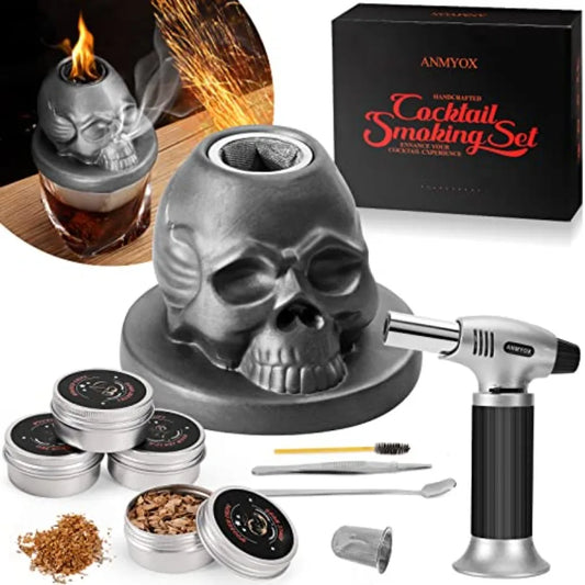Cocktail Smoker Kit With Torch Whiskey Infuser Gift Box