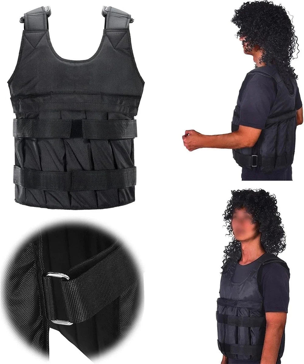 NONED Adjustable Weighted Vest For Cardio Training And Jogging