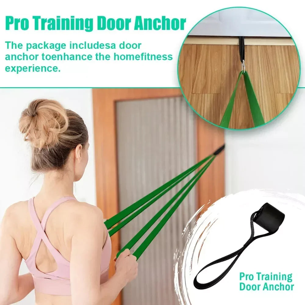 NONE TPE Gym Resistance Bands For Home Workouts And Rehab