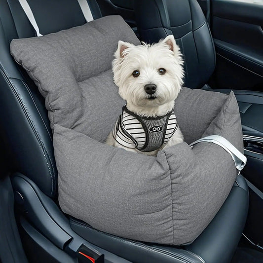 HiMISS Dog Booster Car Seat For Small Dogs With Tether