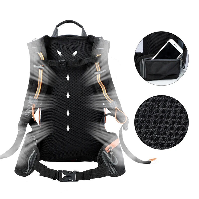 West Biking Outdoor Water Repellent Hydration Backpack For Sports