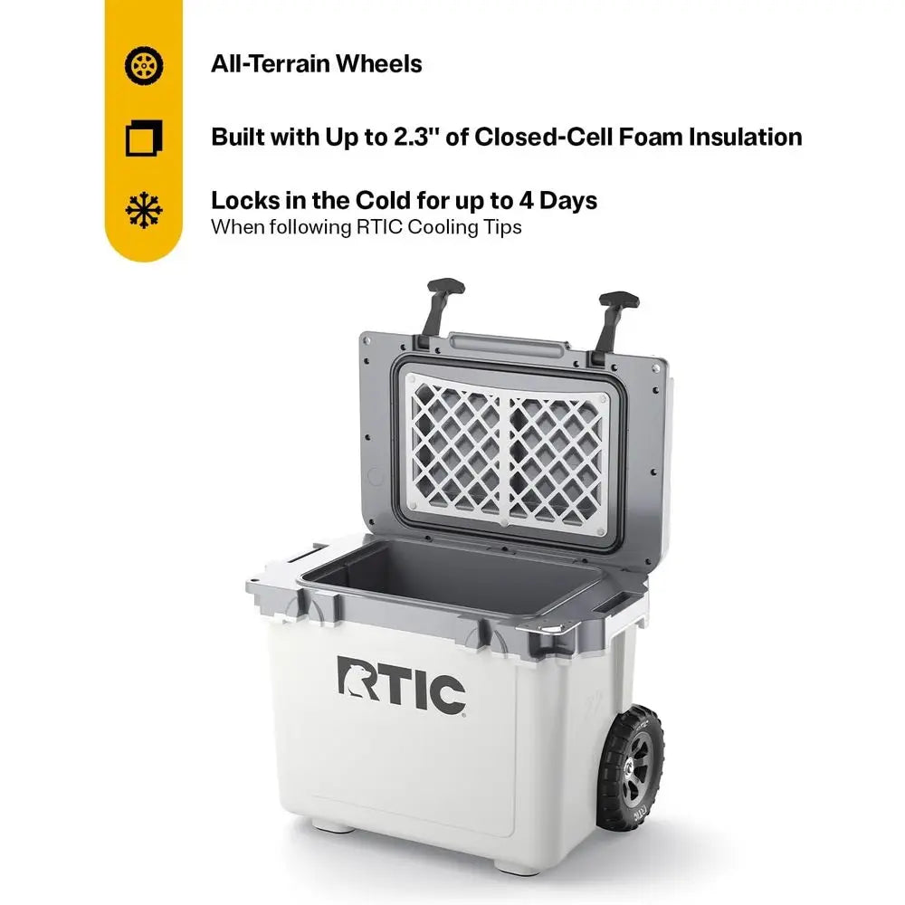 Portable Cooler With Handle Insulated Ice Chest For Outdoor Adventures