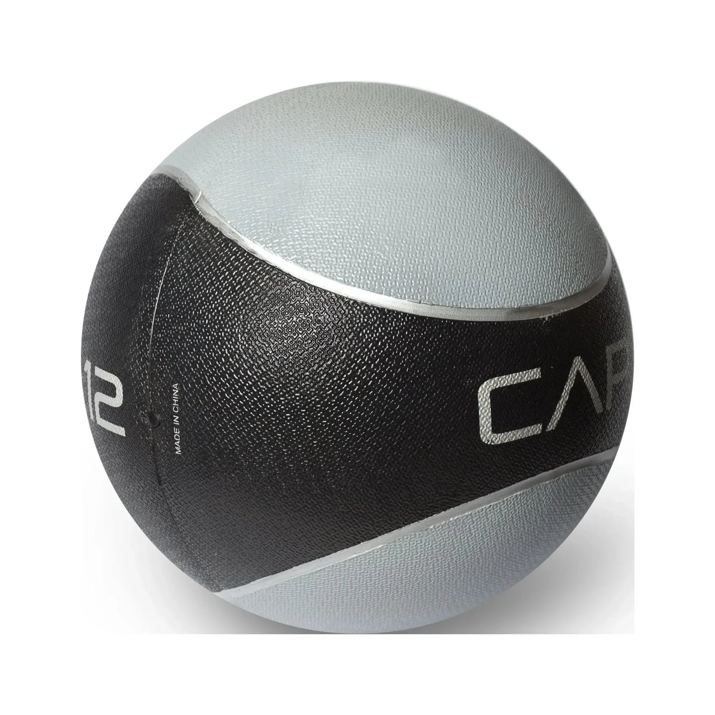Rubber Medicine Ball With Textured Grip For CrossFit Training Durable