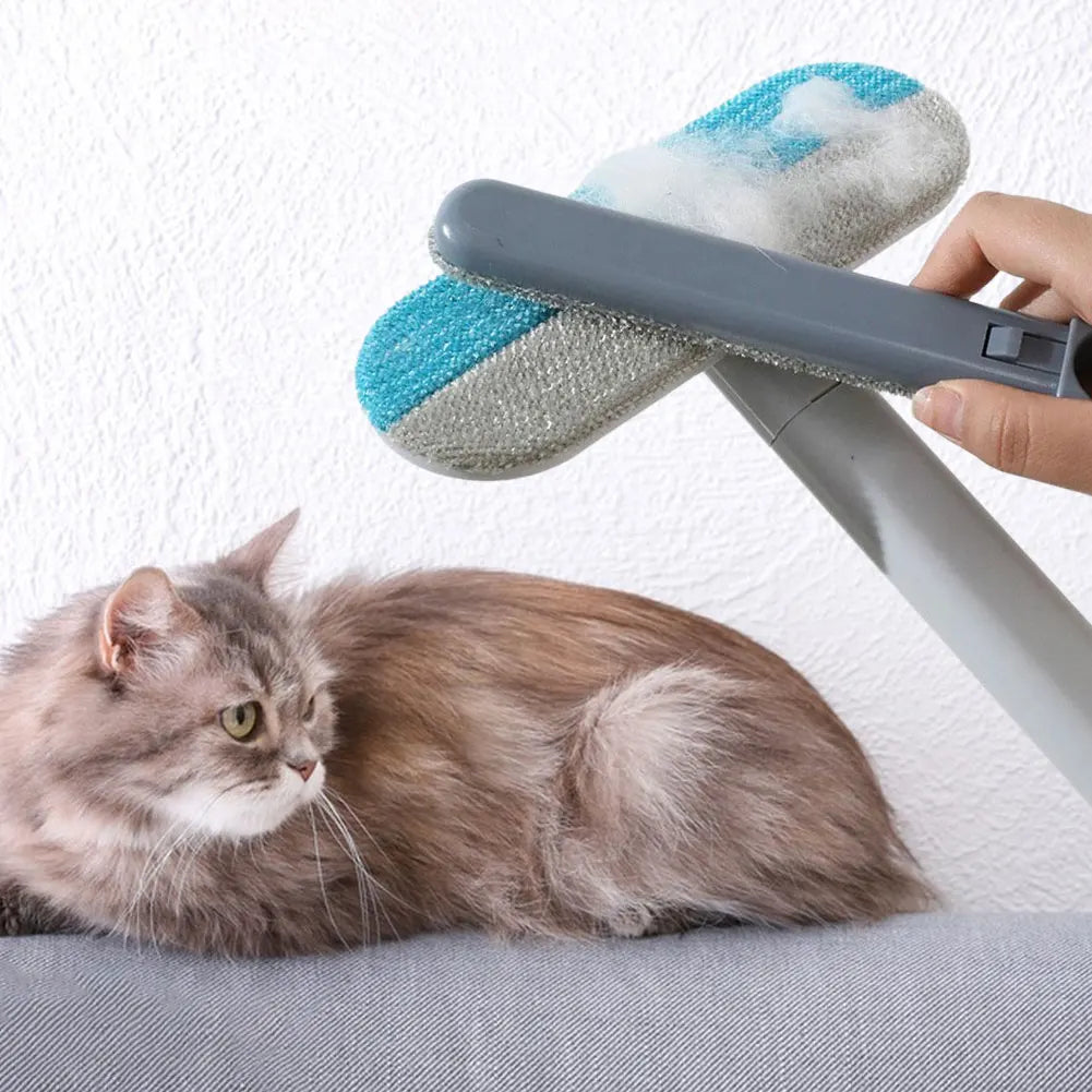 APWIKOGERH Pet Hair Remover Brush Long Handle 3 In 1