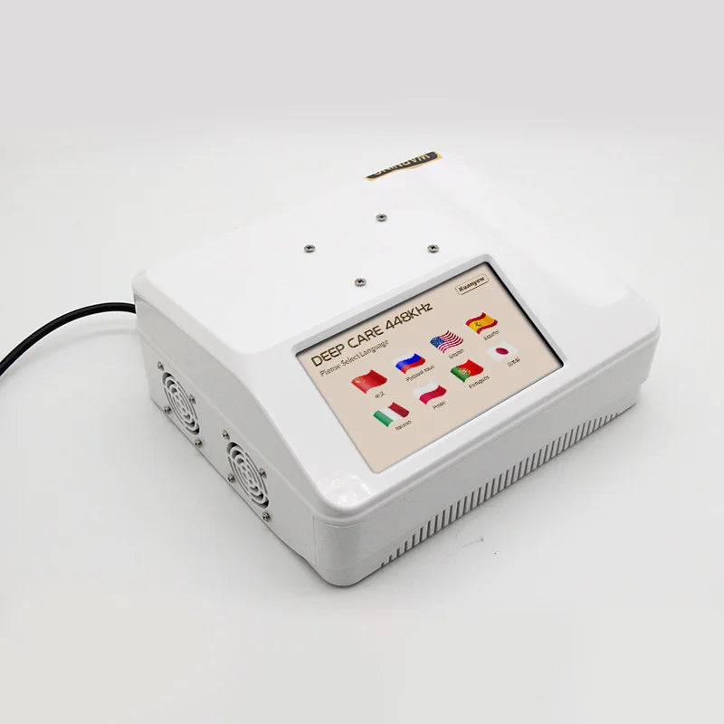 Kuanyew CET RET Tecar Therapy Machine 448KHz Portable RF Monopolar