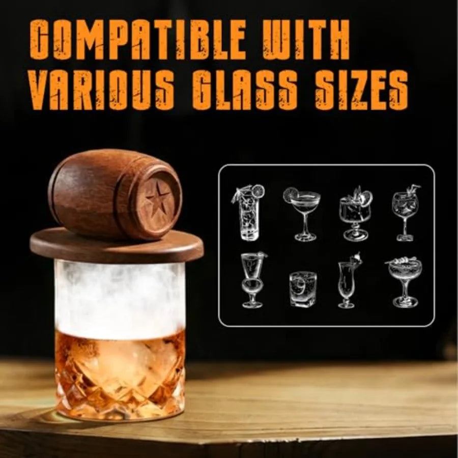 Whiskey Smoker Kit Bourbon Cocktail Torch With Wood Chips Six Flavors