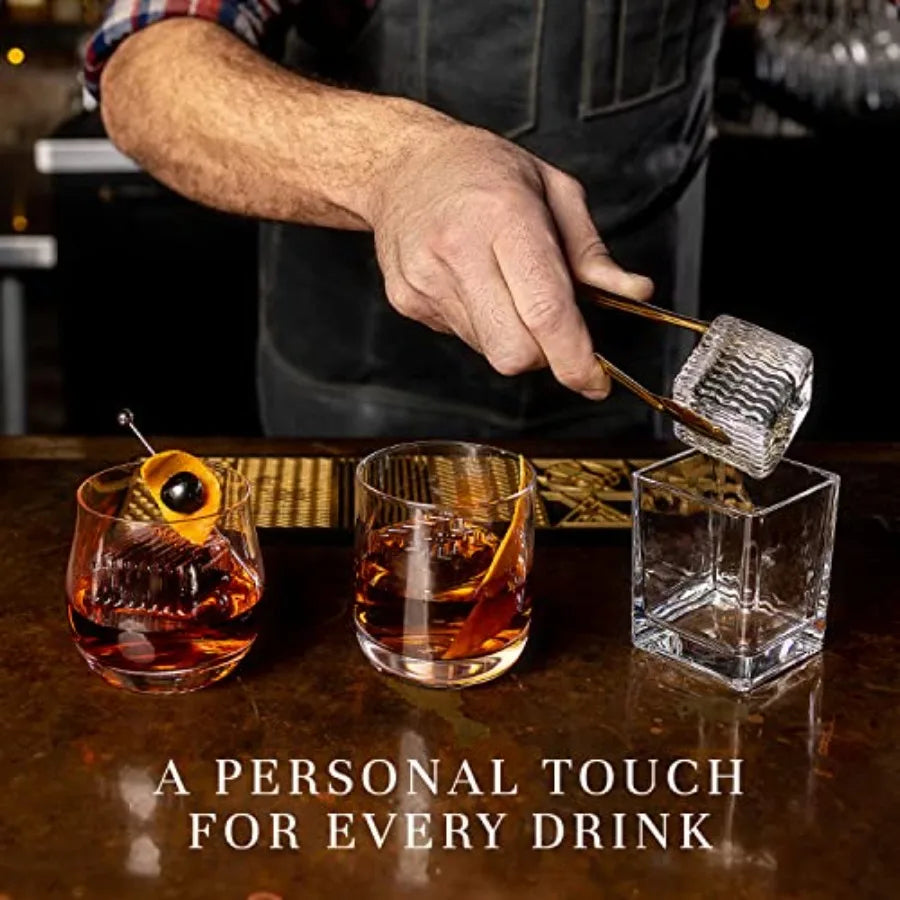 Clear Ice Cube Maker Tray For Fast Five Second Molds