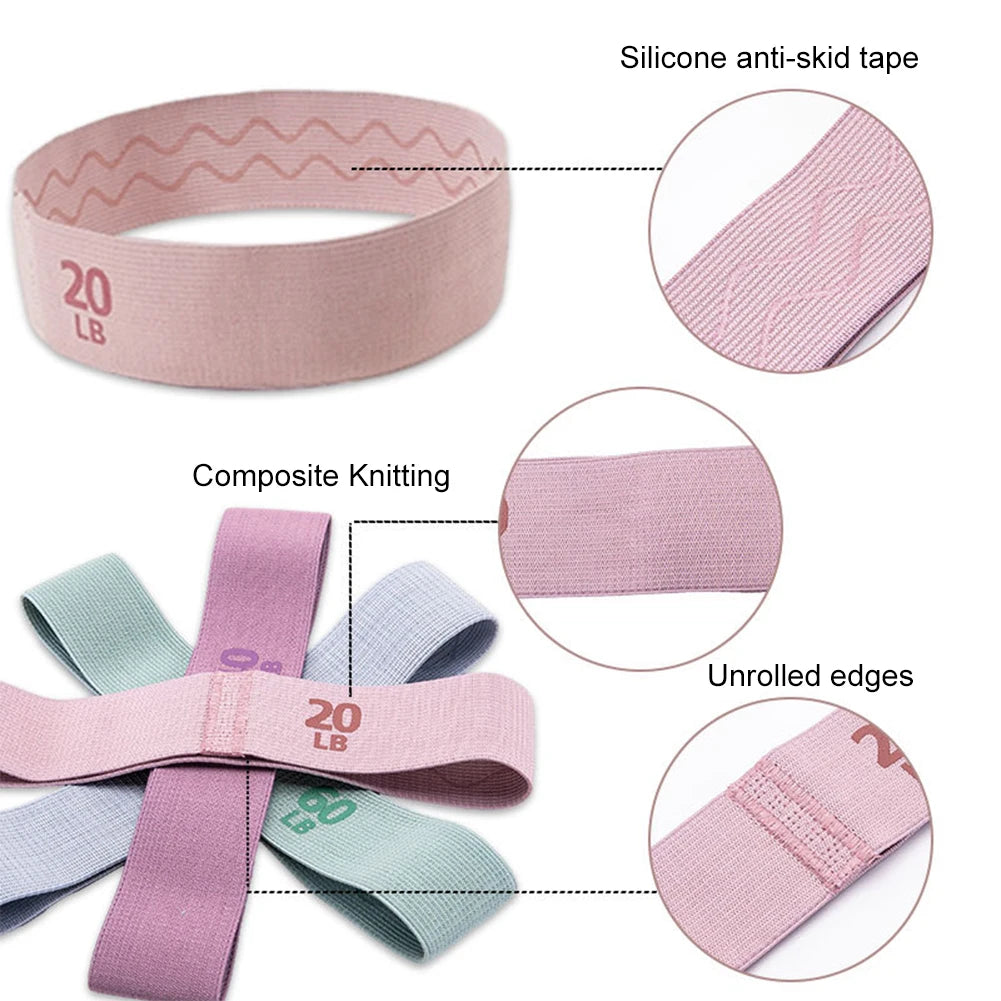 Fabric Resistance Bands Hip Circle Expander for Yoga Pilates