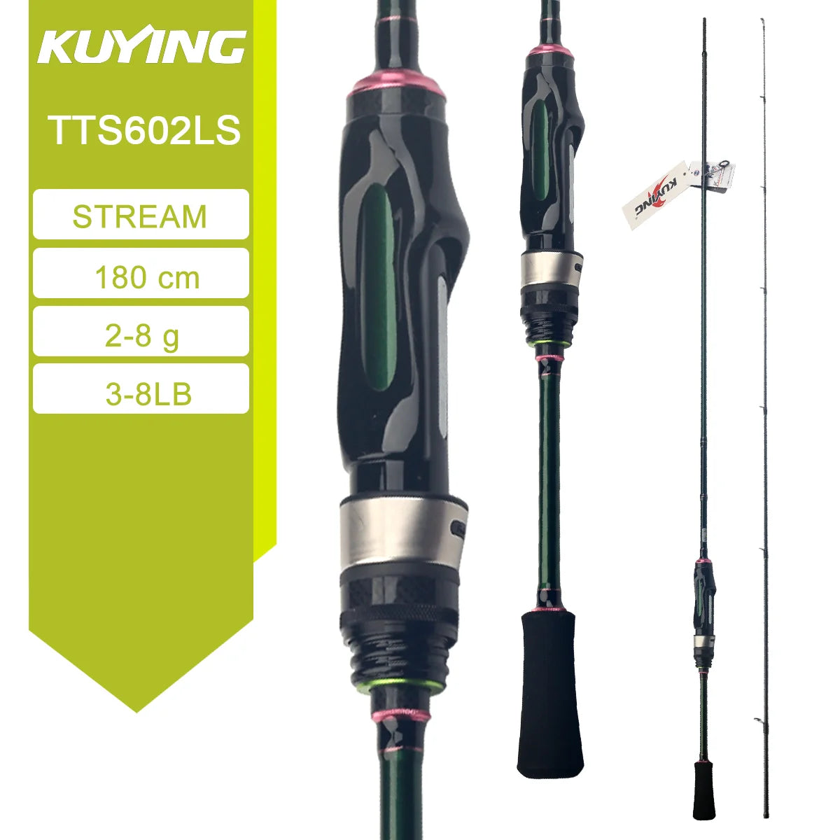 Kuying Teton Stream Rod 6 To 10 Pounds Fast Action