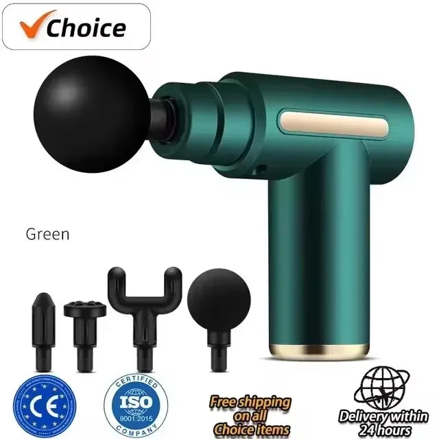 DIAMRI Mini USB Massage Gun Portable Fascia Reliever Neck Shoulders