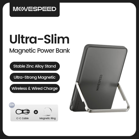 Movespeed S05Pro Magnetic Power Bank 5000mAh Wireless MagSafe Stand