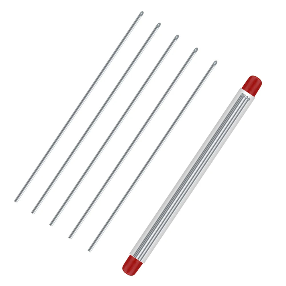 Stainless Steel Earthworm Hooking Needle Fishing Tackle Tool