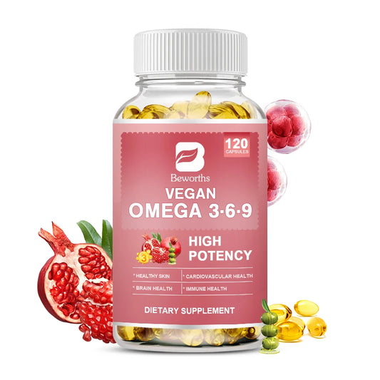 Beworths Omega 3 6 9 Capsules Supports Immune Health