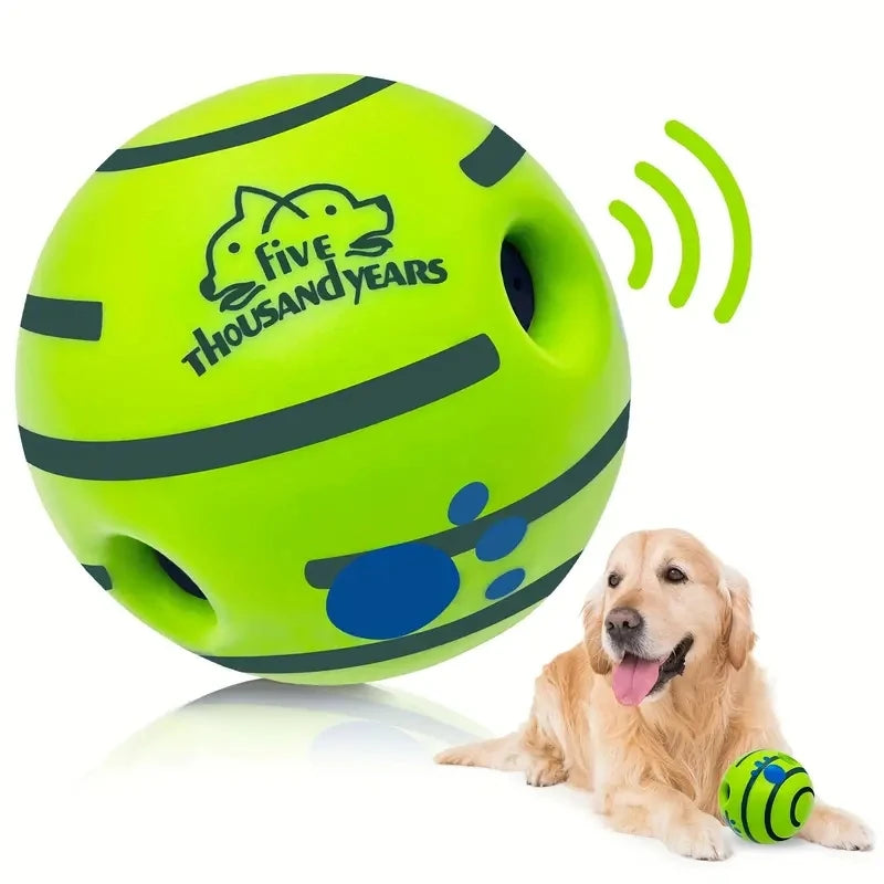 LISM Interactive Dog Toy Giggle Ball Puzzle For Mental Exercise