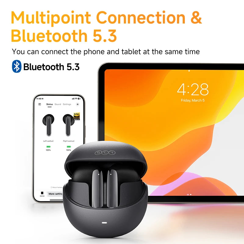QCY HT10 AilyBuds Pro Plus ANC Wireless Earphones with LDAC