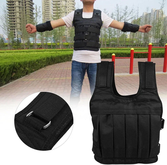 NONED Adjustable Weighted Vest For Cardio Training And Jogging