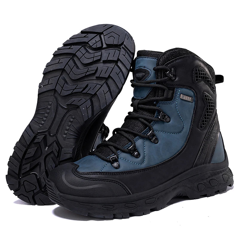 Louis KADHRCN Mens Hiking Boots Waterproof Breathable Outdoor
