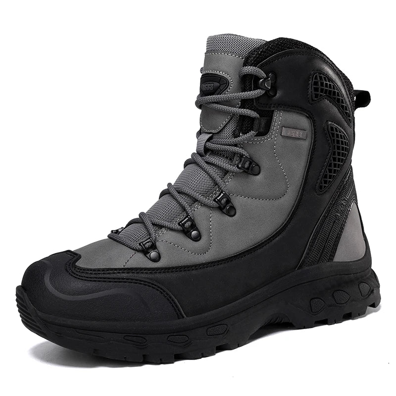 Louis KADHRCN Mens Hiking Boots Waterproof Breathable Outdoor
