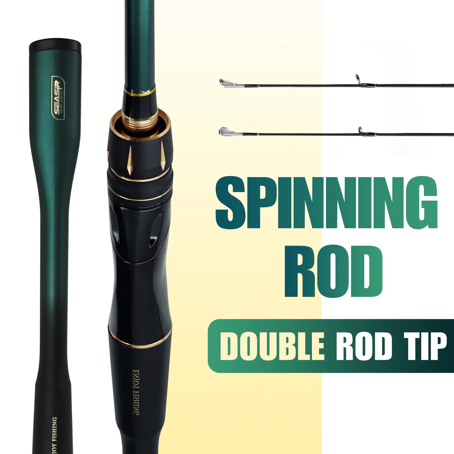 SEASIR Dragon Two Tip Fishing Rod Carbon Fiber