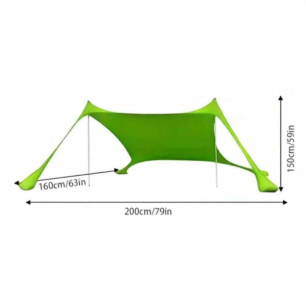 Pop Up Beach Tent Sunshade UPF50 Outdoor Shelter Camping Trips