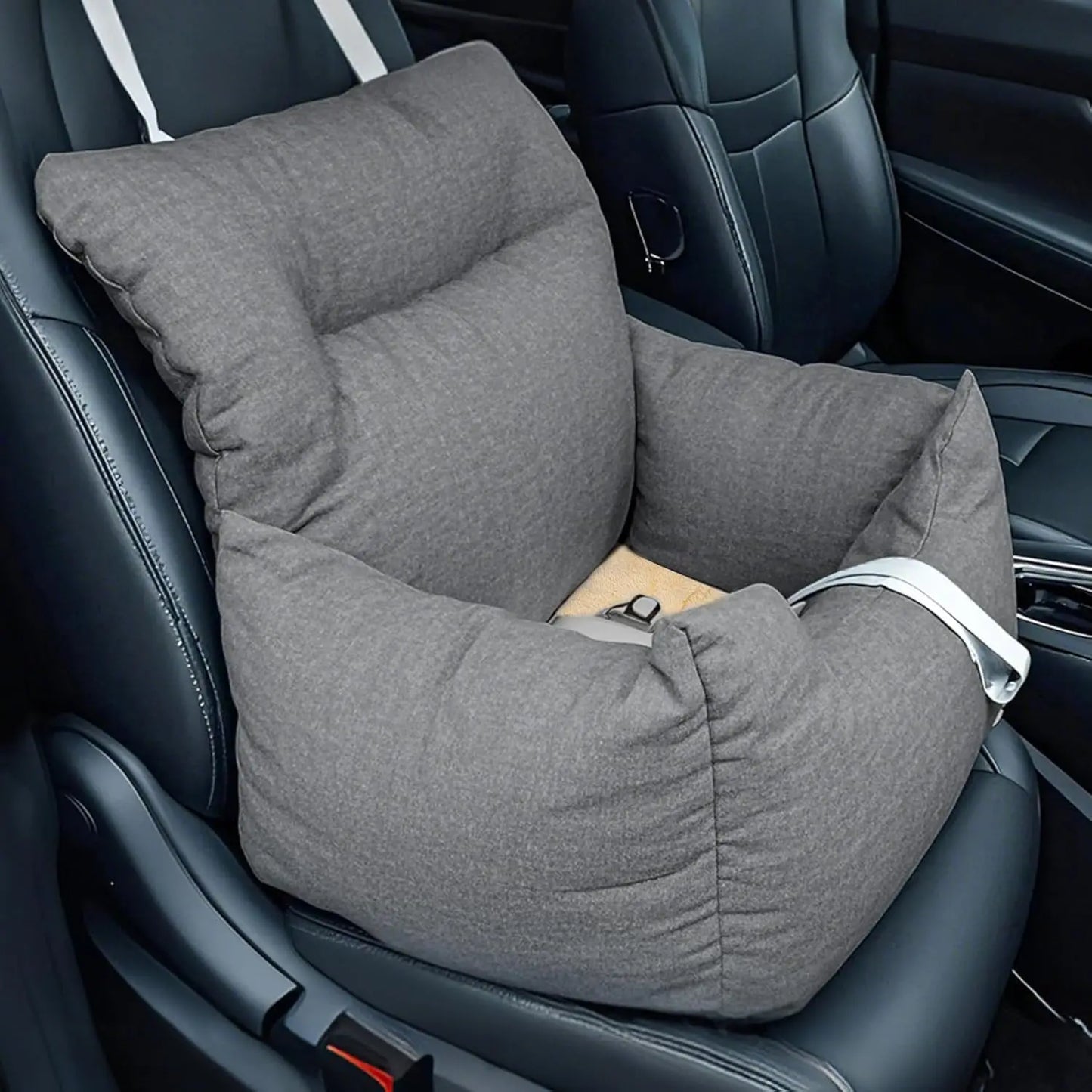 HiMISS Dog Booster Car Seat For Small Dogs With Tether