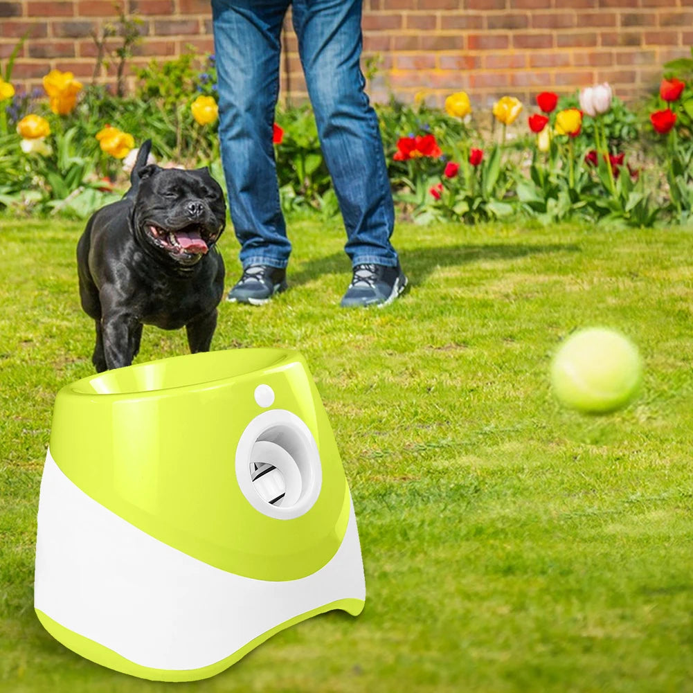 Automatic Dog Ball Launcher Dog Tennis Interactive Pet Toy