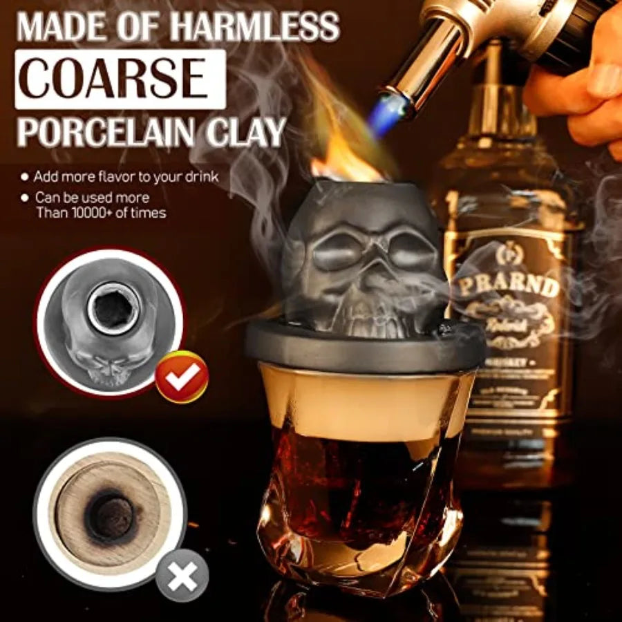 Cocktail Smoker Kit With Torch Whiskey Infuser Gift Box