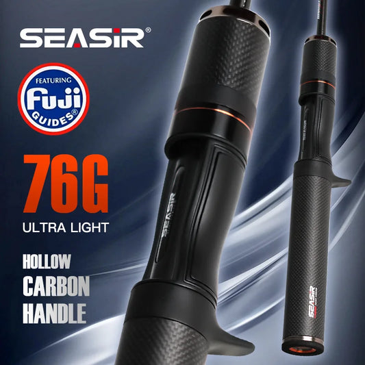 SeaSir Arrow Spinning Baitcasting Rod Fuji O Guide Rings