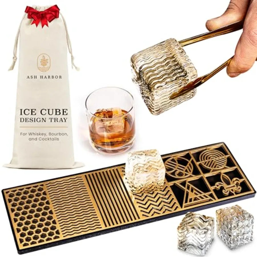 Clear Ice Cube Maker Tray For Fast Five Second Molds