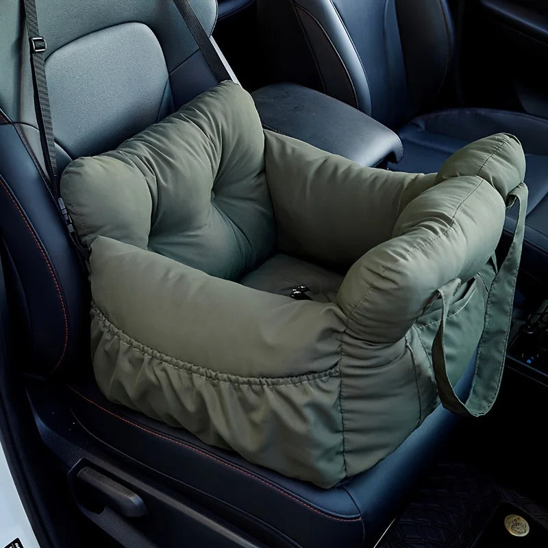 NONECN Dog Car Seat With Safety Belt Non-Slip Travel Carrier