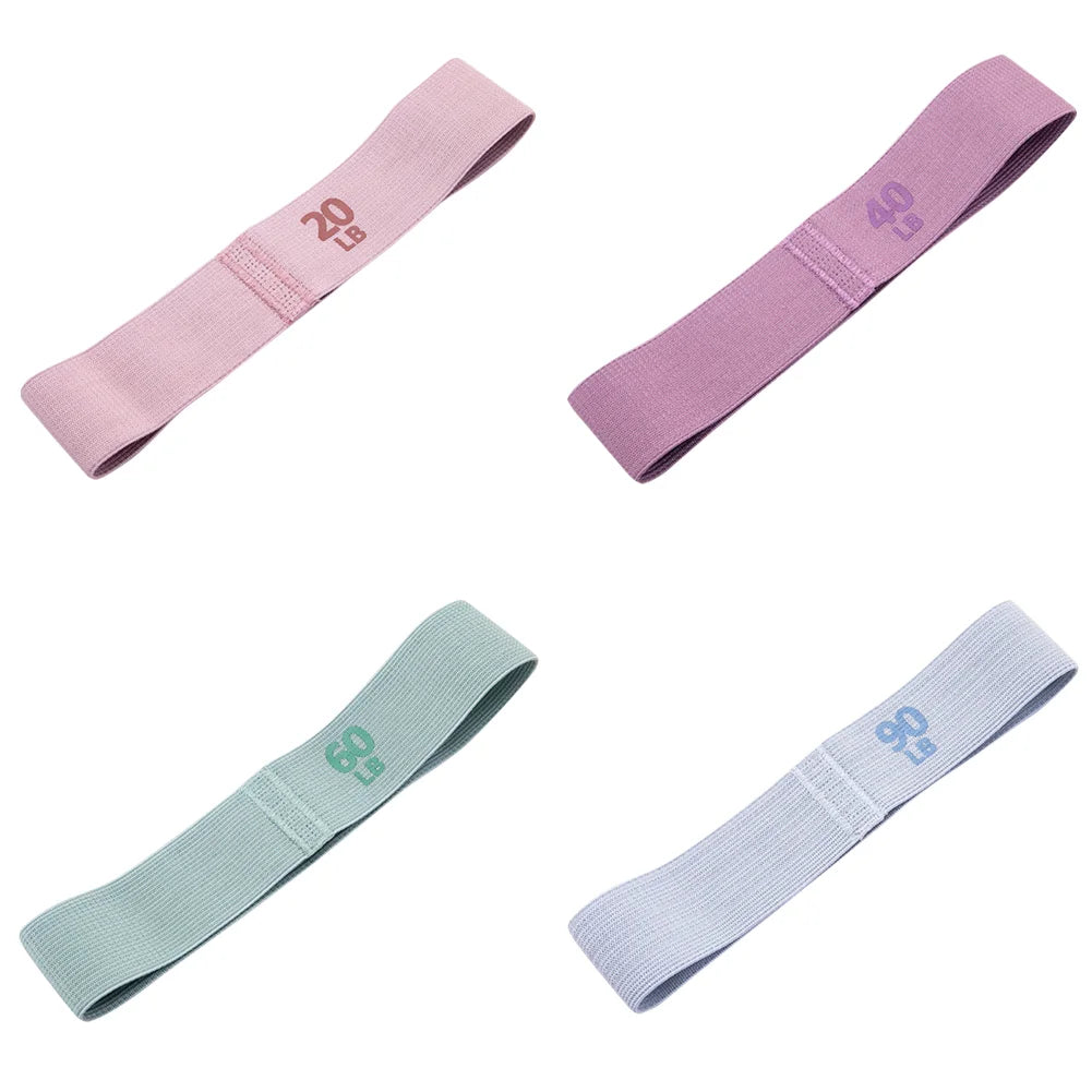 Resistance Bands Fabric Elastic Bands For Yoga Pilates Hip Circle Workouts