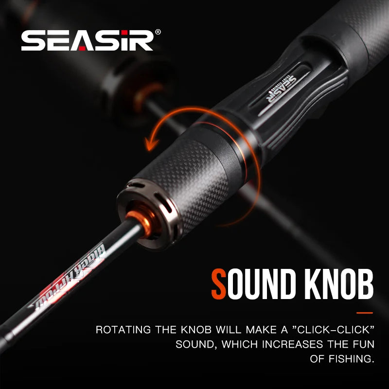 SeaSir Arrow Spinning Baitcasting Rod Fuji O Guide Rings