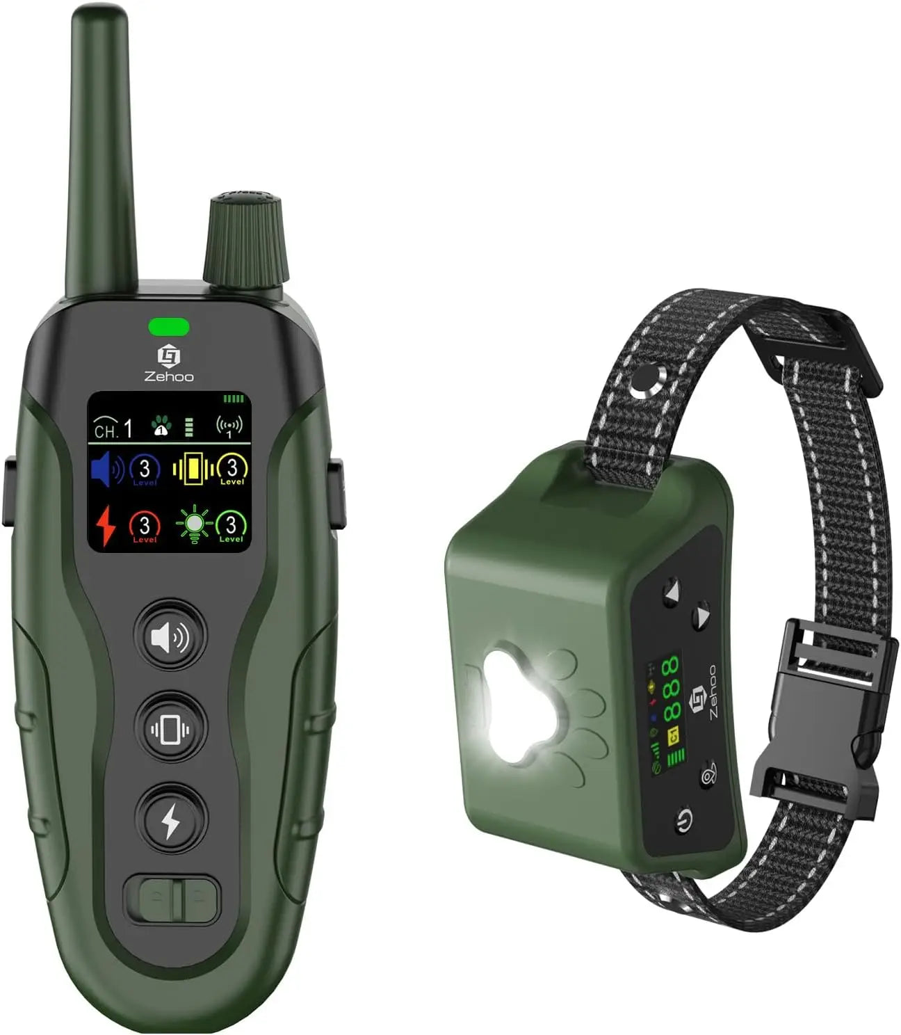 XMSJ GPS Wireless Fence 2 In 1 Remote Training 999 Yard Range