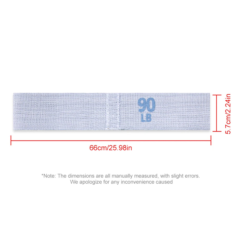 Resistance Bands Fabric Elastic Bands For Yoga Pilates Hip Circle Workouts