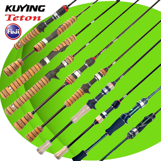 Kuying Teton Spinning Casting Rod For Lure Fishing Baitcaster