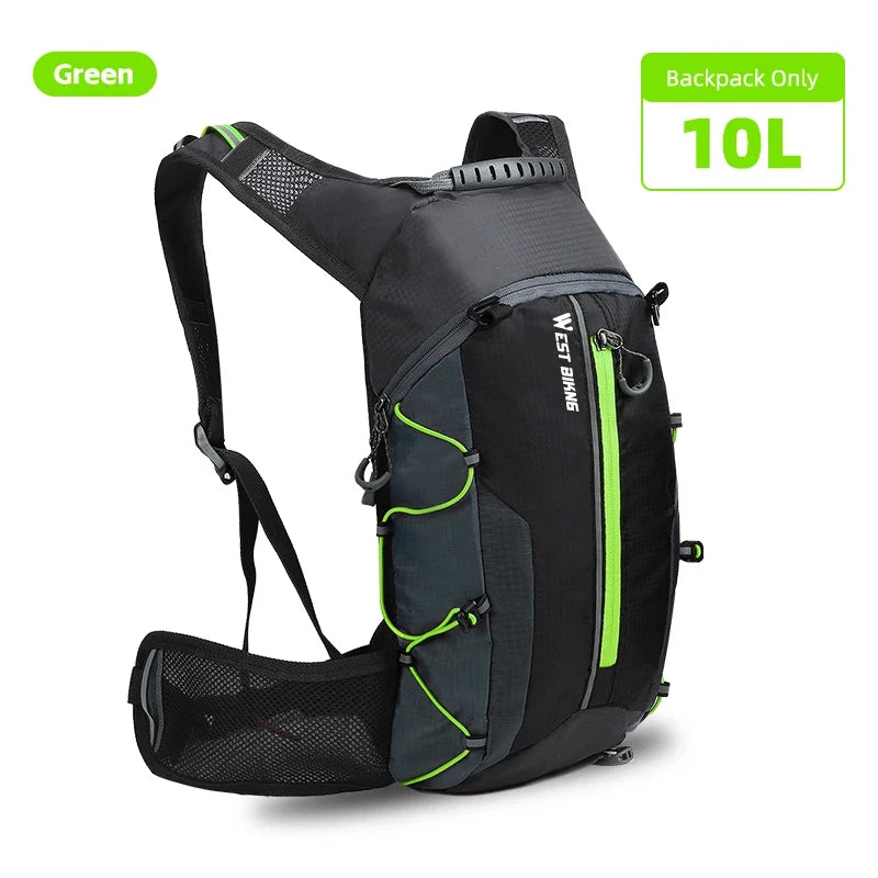West Biking Outdoor Water Repellent Hydration Backpack For Sports